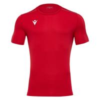 Rigel Hero Shirt SS RED XS Teknisk trenings t-skjorte - Unisex